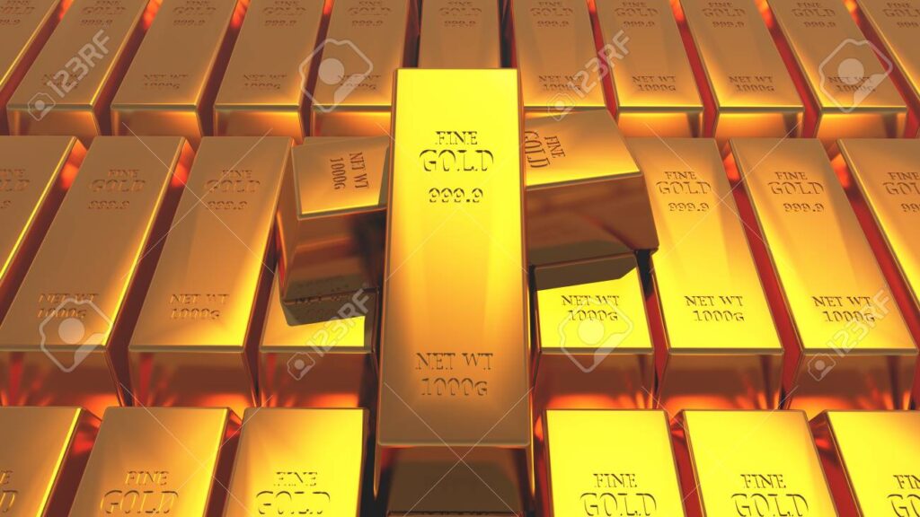 Gold bricks